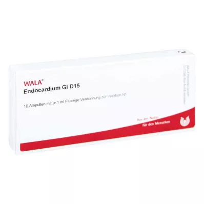 ENDOCARDIUM GL D 15 ampulių, 10X1 ml