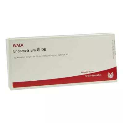 ENDOMETRIUM GL D 8 ampulės, 10X1 ml