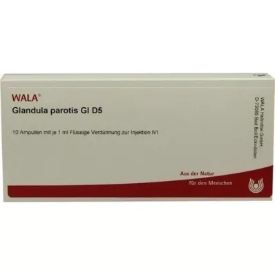 GLANDULA PAROTIS GL D 5 ampulės, 10X1 ml