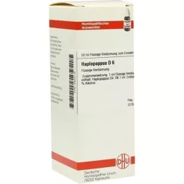 HAPLOPAPPUS D 6 skiedinys, 50 ml