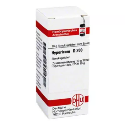 HYPERICUM D 200 rutuliukų, 10 g HYPERICUM D 200 rutuliukų, 10 g