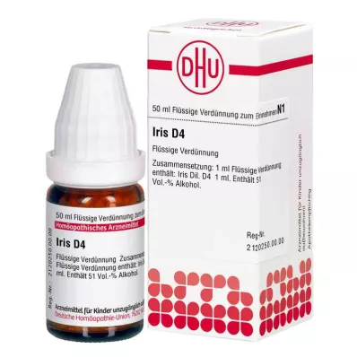 IRIS D 4 skiedinys, 50 ml IRIS D 4 skiedinys, 50 ml