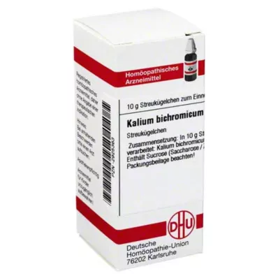 KALIUM BICHROMICUM C 30 rutuliukų, 10 g