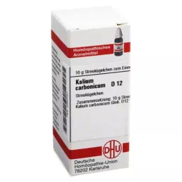 KALIUM CARBONICUM D 12 rutuliukų, 10 g