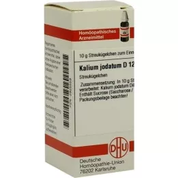 KALIUM JODATUM D 12 rutuliukų, 10 g