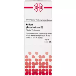 KALIUM PHOSPHORICUM D 3 skiedinys, 50 ml