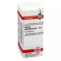 KALIUM PHOSPHORICUM D 6 rutuliukai, 10 g