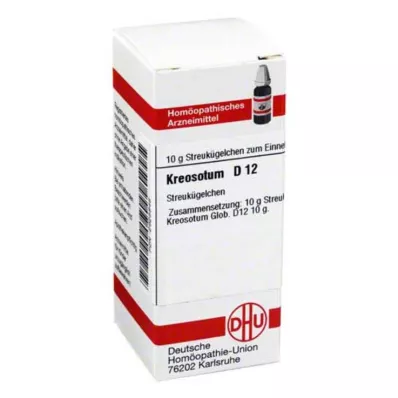 KREOSOTUM D 12 rutuliukų, 10 g