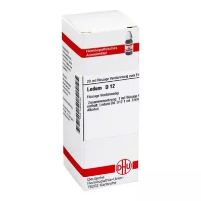 LEDUM D 12 skiedinys, 20 ml