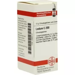 LEDUM C 200 rutuliukų, 10 g