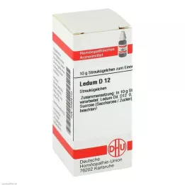 LEDUM D 12 rutuliukų, 10 g