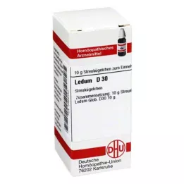 LEDUM D 30 rutuliukų, 10 g