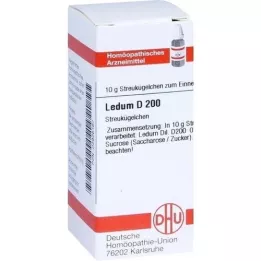 LEDUM D 200 rutuliukų, 10 g