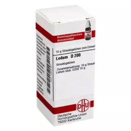 LEDUM D 200 rutuliukų, 10 g