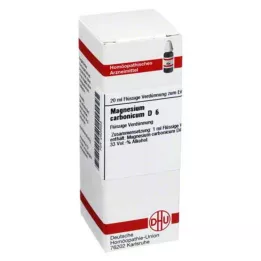 MAGNESIUM CARBONICUM D 6 skiedinys, 20 ml