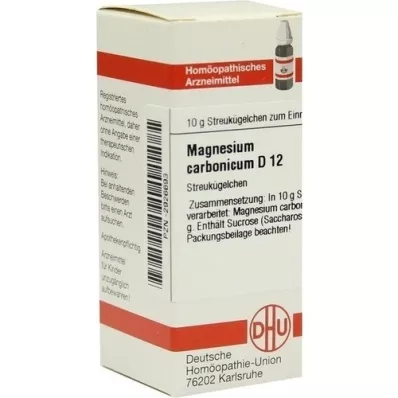 MAGNESIUM CARBONICUM D 12 rutuliukų, 10 g