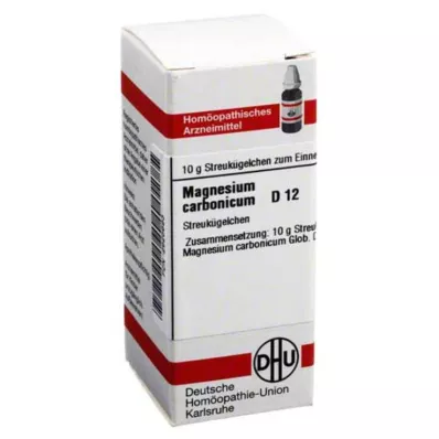 MAGNESIUM CARBONICUM D 12 rutuliukų, 10 g