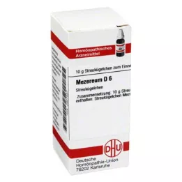 MEZEREUM D 6 rutuliukai, 10 g