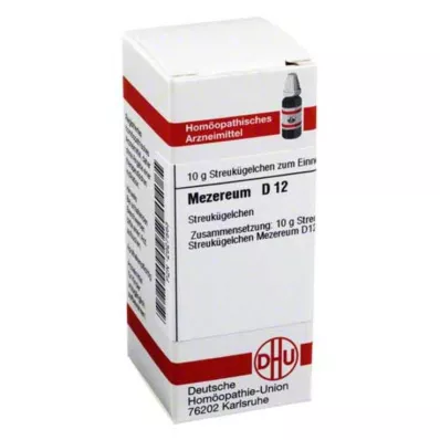 MEZEREUM D 12 rutuliukų, 10 g