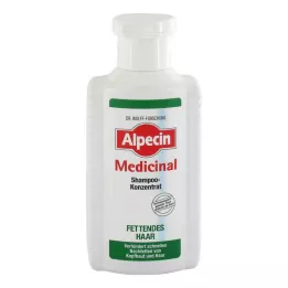 ALPECIN MED.Koncentruotas šampūnas riebiems plaukams, 200 ml