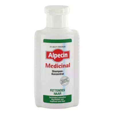 ALPECIN MED.Koncentruotas šampūnas riebiems plaukams, 200 ml