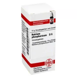 NATRIUM PHOSPHORICUM D 6 rutuliukai, 10 g