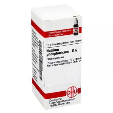 NATRIUM PHOSPHORICUM D 6 rutuliukai, 10 g NATRIUM PHOSPHORICUM D 6 rutuliukai, 10 g