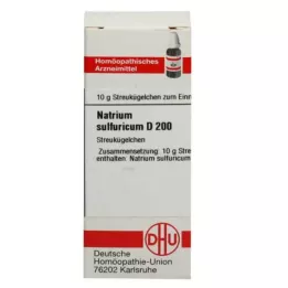NATRIUM SULFURICUM C 200 rutuliukų, 10 g
