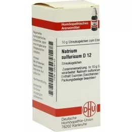 NATRIUM SULFURICUM D 12 rutuliukų, 10 g