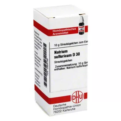 NATRIUM SULFURICUM D 30 rutuliukų, 10 g NATRIUM SULFURICUM D 30 rutuliukų, 10 g