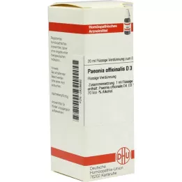 PAEONIA OFFICINALIS D 3 skiedinys, 20 ml