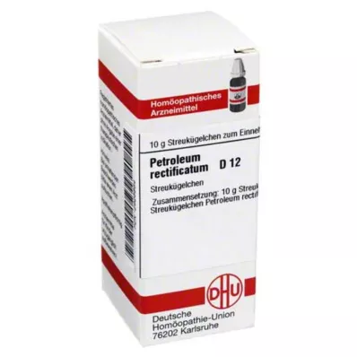 PETROLEUM RECTIFICATUM D 12 rutuliukų, 10 g PETROLEUM RECTIFICATUM D 12 rutuliukų, 10 g