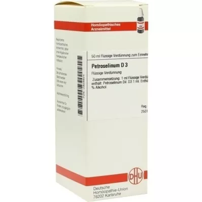 PETROSELINUM D 3 skiedinys, 50 ml
