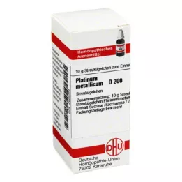 PLATINUM METALLICUM D 200 rutuliukų, 10 g