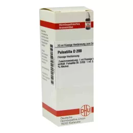 PULSATILLA D 200 skiedinys, 20 ml