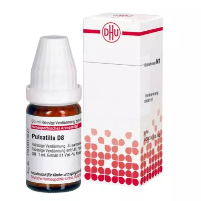 PULSATILLA D 8 skiedinys, 50 ml PULSATILLA D 8 skiedinys, 50 ml