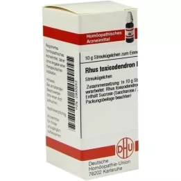 RHUS TOXICODENDRON D 200 rutuliukų, 10 g