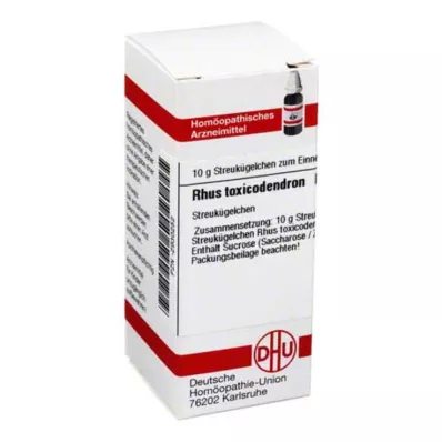 RHUS TOXICODENDRON D 200 rutuliukų, 10 g
