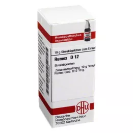 RUMEX D 12 rutuliukų, 10 g