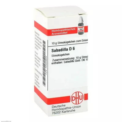 SABADILLA D 6 rutuliukai, 10 g
