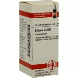 SILICEA D 200 rutuliukų, 10 g