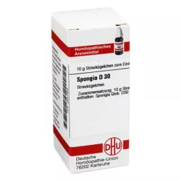 SPONGIA D 30 rutuliukų, 10 g