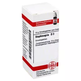 STAPHISAGRIA D 3 rutuliukai, 10 g
