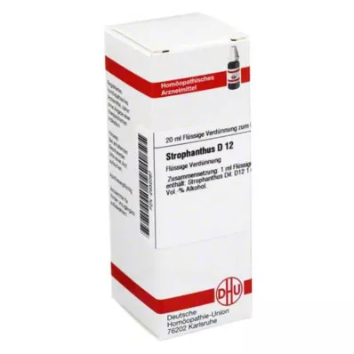 STROPHANTHUS D 12 skiedinys, 20 ml STROPHANTHUS D 12 skiedinys, 20 ml
