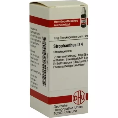 STROPHANTHUS D 4 rutuliukai, 10 g