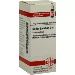 SULFUR JODATUM D 4 rutuliukai, 10 g