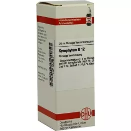 SYMPHYTUM D 12 skiedinys, 20 ml