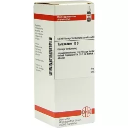 TARAXACUM D 3 skiedinys, 50 ml