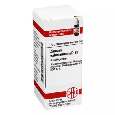 ZINCUM VALERIANICUM D 30 rutuliukų, 10 g ZINCUM VALERIANICUM D 30 rutuliukų, 10 g