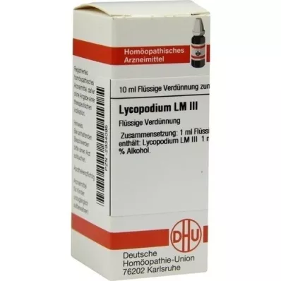 LYCOPODIUM LM III Praskiedimas, 10 ml